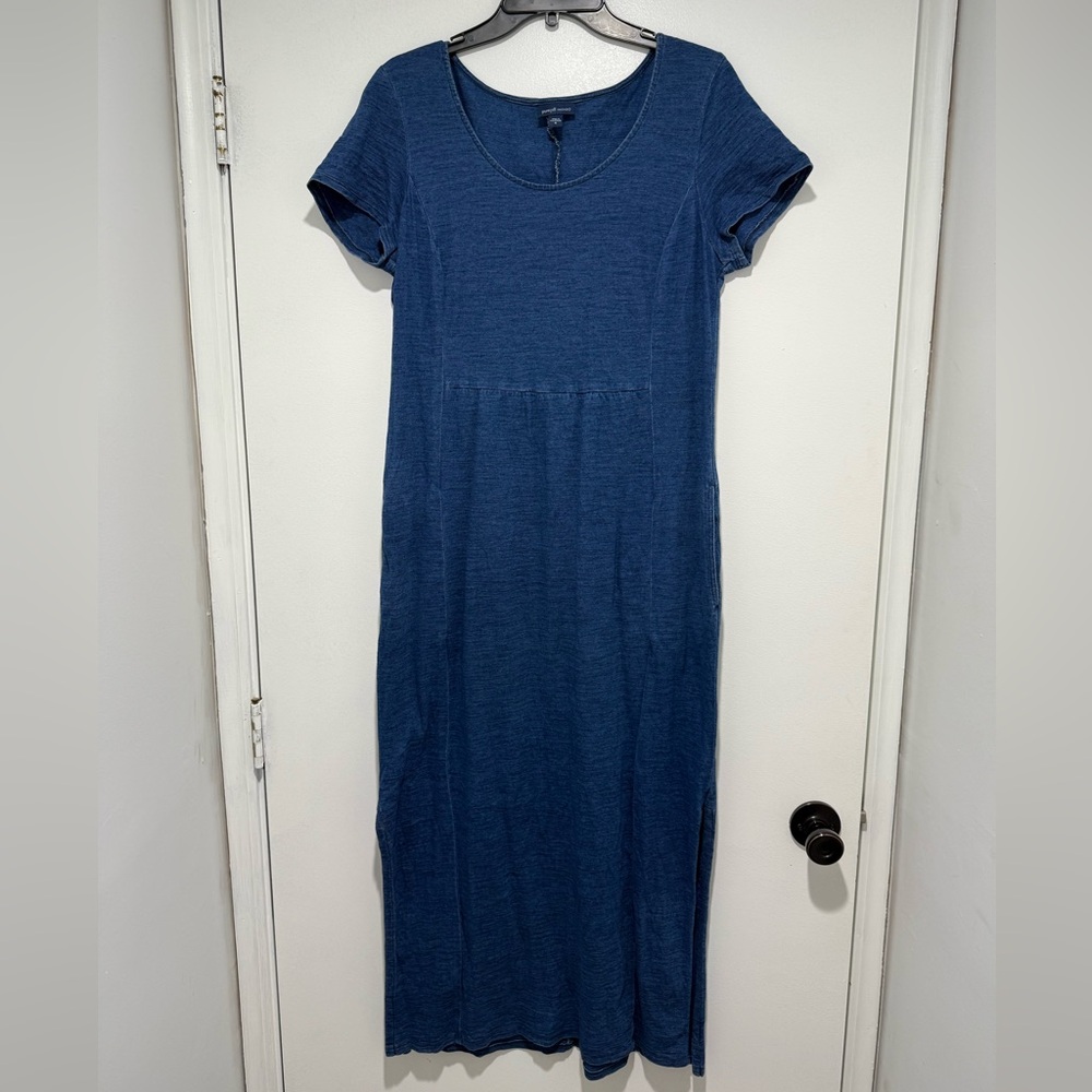 Pure Jill Indigo Blue Maxi Dress